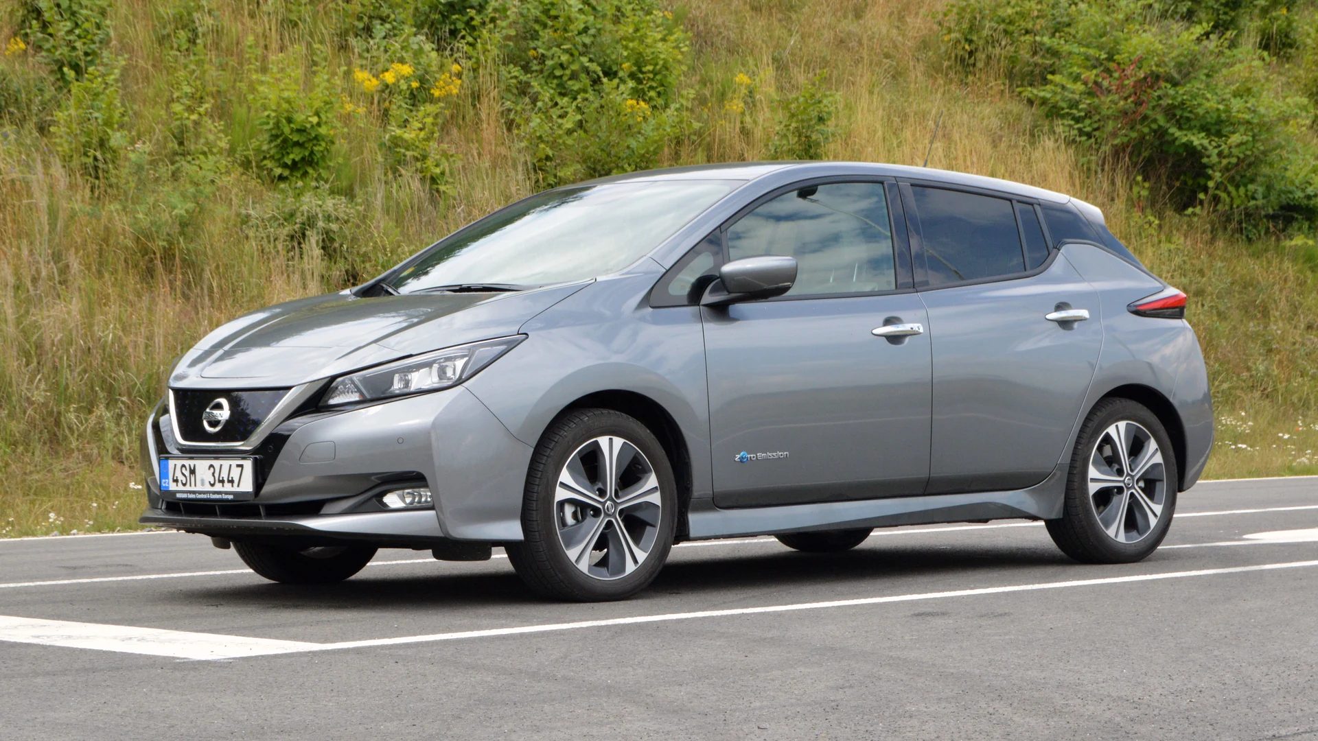 Nissan Leaf druhé generace s baterií 40 kWh, ilustrační fotografie