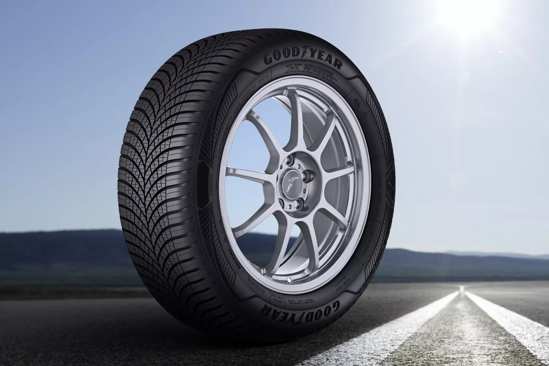 Goodyear Vector 4Seasons Gen-3, produktový vizuál celoroční pneumatiky