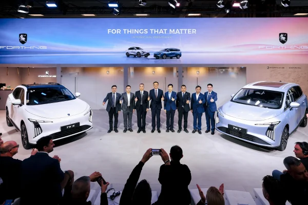 Forthing TK 5 a TK 7 na pařížském autosalonu 2026