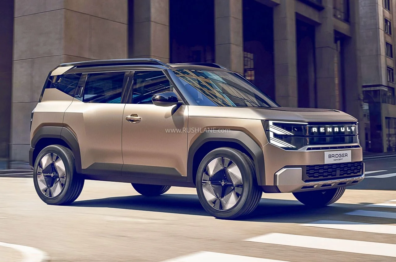 Renault Bridger Concept, přední tříčtvrteční pohled
