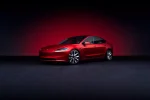 Tesla Model 3 Highland a jeho přední světlomety