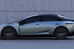 Toyota Corolla Concept z roku 2025, oficiální boční pohled na studii