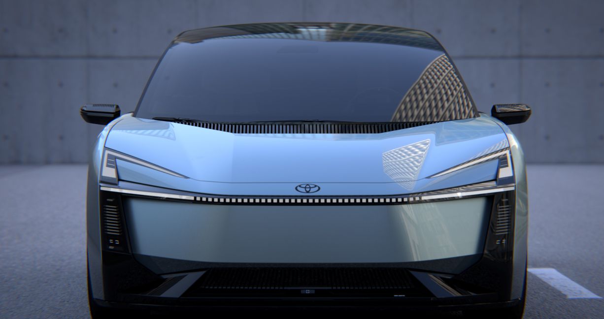 Toyota Corolla Concept z roku 2025, oficiální pohled zepředu