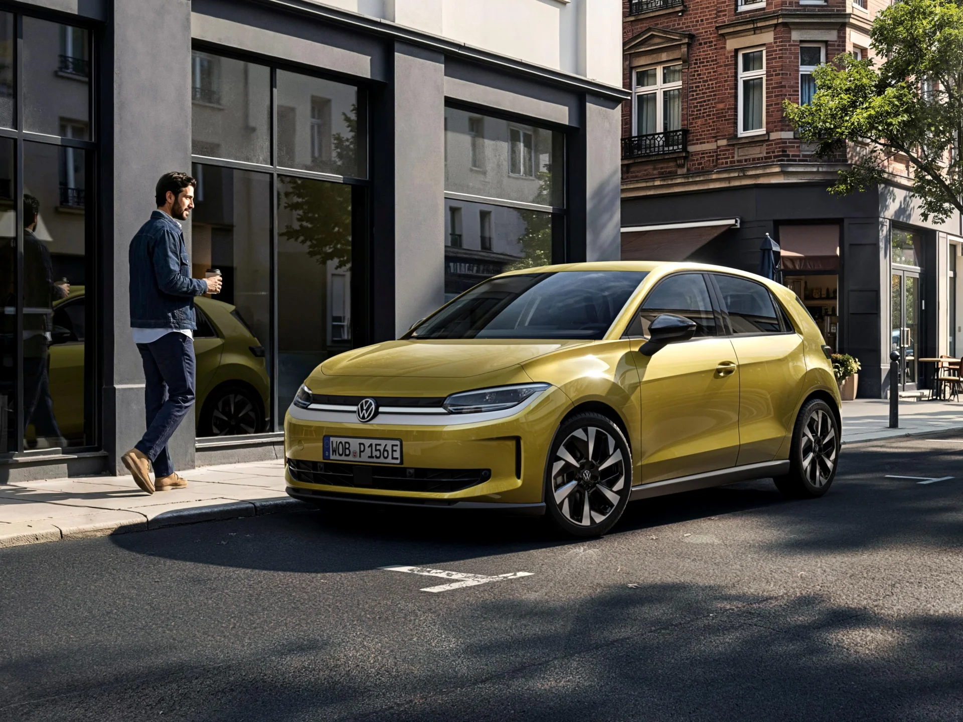 Volkswagen ID. Polo na ilustračním snímku výrobce, pohled zepředu
